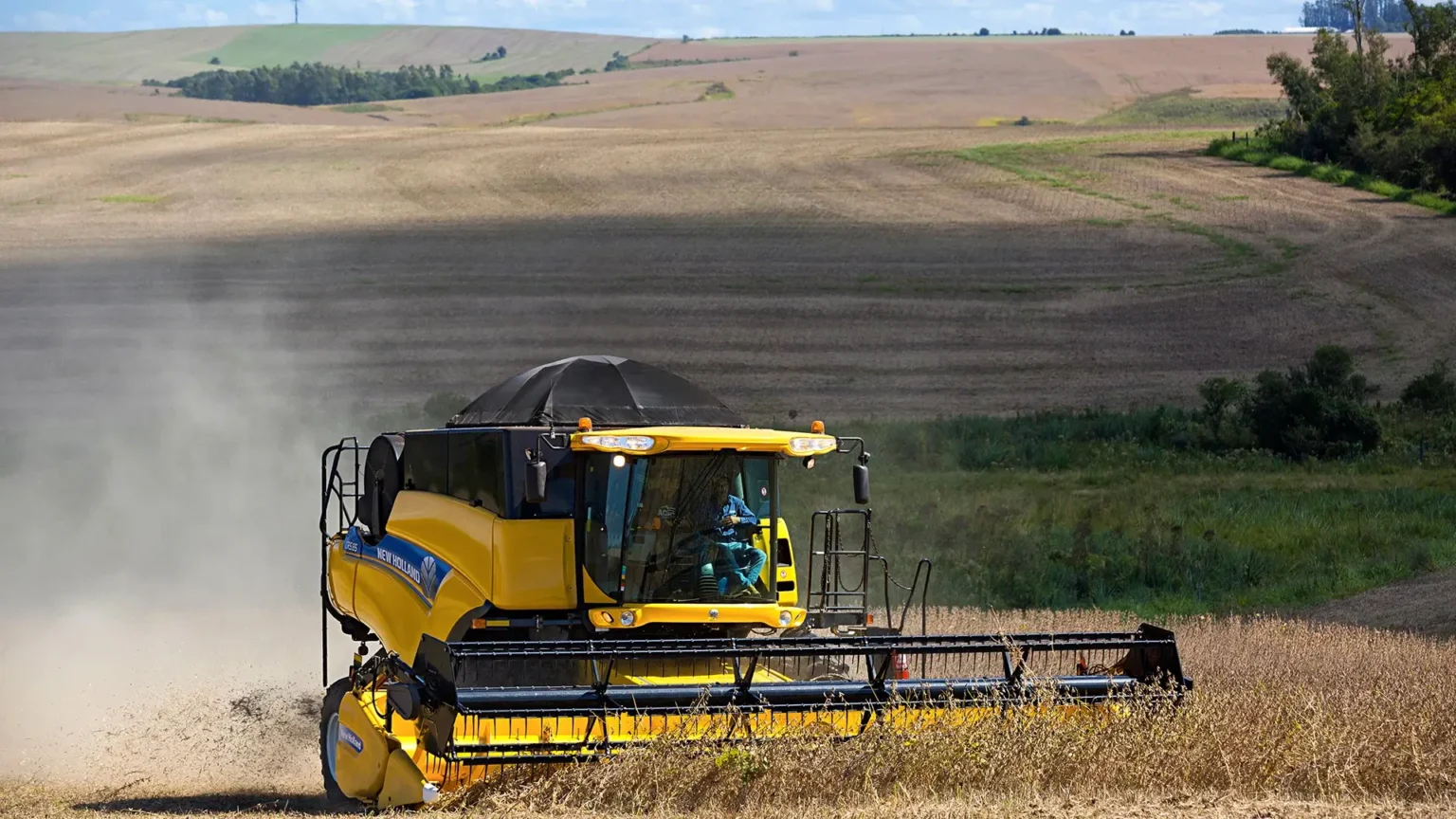 colheitadeiras-new-holland-modelo-cr-em-campo-colhendo